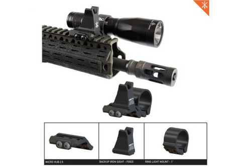 Unity Tactical FUSION Fixed Front Sight - Fusion Footprint, Black Anodized Finish Unity Tactical FUSION Fixed Front Sight - Fusion Footprint, Black Anodized Finish