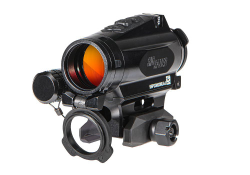 Sig Sauer ROMEO4XT-PRO Military Grade Red Dot - 1x20mm, 2 MOA Ballistic Cricle Dot Reticle, Black Finish