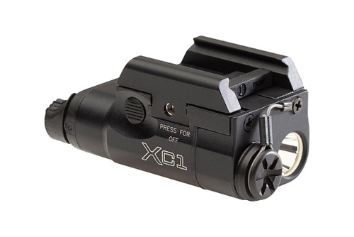 Surefire XC1-C Compact Pistol Light - 300 Lumens, Matte Black Finish, Includes 1x AAA Rechargeable NiMH Battery