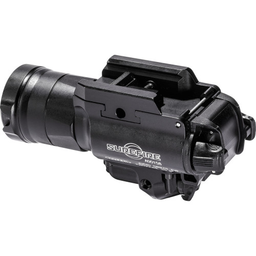SureFire X400UH LED WeaponLight with Laser For MasterFire® Rapid Deploy Holster - 1000 Lumens, Red Laser, Anodized Black Finish SureFire X400UH LED WeaponLight with Laser For MasterFire® Rapid Deploy Holster - 1000 Lumens, Red Laser, Anodized Black Finish