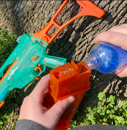 Lightning Blaster Pro-LED Full and Semi Automatic Water Bead Blaster Kit