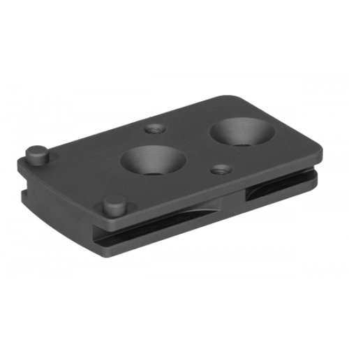 Badger Ordnance C1 12 O'Clock Top Optical Platform - Fits Trijicon RMR Footprint Optics, For Use with C1 Arc, Anodized Black Finish