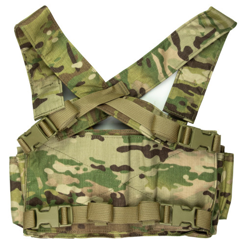 Haley Strategic D3CRX Chest Rig - Multicam Nylon Construction, Includes (4) Rifle Magazine Pouches, (4) Pistol Pouches, (2) Pouches, X-Harness Haley Strategic D3CRX Chest Rig - Multicam Nylon Construction, Includes (4) Rifle Magazine Pouches, (4) Pistol Pouches, (2) Pouches, X-Harness