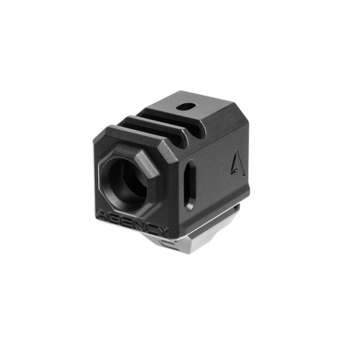 Agency Arms 417 Compensator FITS the Glock 43 - 417-G43-BLK