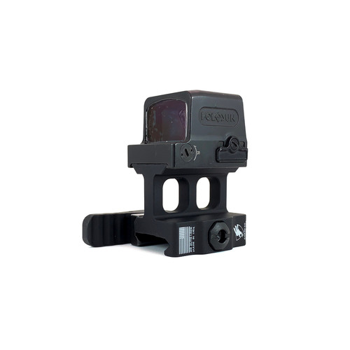 American Defense AD-509T Optic Mount - Co-Witness Height, Anodized Black Finish, Quick Release, Fits Holosun 509T Footprint American Defense AD-509T Optic Mount - Co-Witness Height, Anodized Black Finish, Quick Release, Fits Holosun 509T Footprint