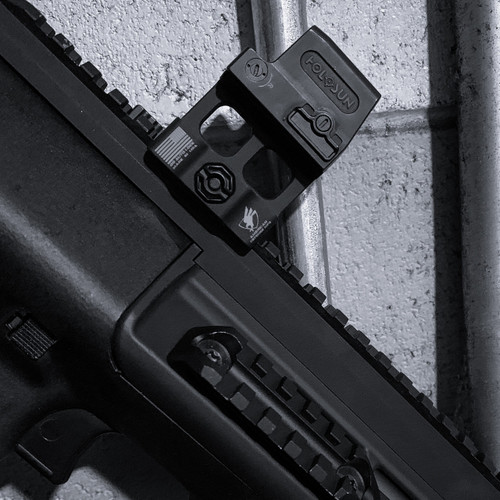 American Defense AD-509T Optic Mount - Lower 1/3 Height, Anodized Black Finish, Quick Release, Fits Holosun 509T Footprint American Defense AD-509T Optic Mount - Lower 1/3 Height, Anodized Black Finish, Quick Release, Fits Holosun 509T Footprint