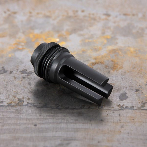 SilencerCo ASR Flash Hider - 9MM, Hybrid, 1/2X28 (Primarily After Market Barrels and New CZ Scorpion) SilencerCo ASR Flash Hider - 9MM, Hybrid, 1/2X28 (Primarily After Market Barrels and New CZ Scorpion)