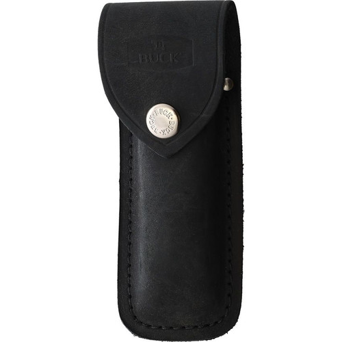 Buck 110 Folding Hunter Richlite - 3.75" S45VN Clip Point Blade, Scalloped Black Richlite Handle, Nickel Silver Bolster, Leather Sheath Buck 110 Folding Hunter Richlite - 3.75" S45VN Clip Point Blade, Scalloped Black Richlite Handle, Nickel Silver Bolster, Leather Sheath