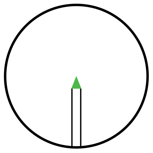 Trijicon TR20G AccuPoint® 3-9x40 Riflescope - Green Triangle Post Reticle, Tritium / Fiber Optics Illuminated Trijicon TR20G AccuPoint® 3-9x40 Riflescope - Green Triangle Post Reticle, Tritium / Fiber Optics Illuminated