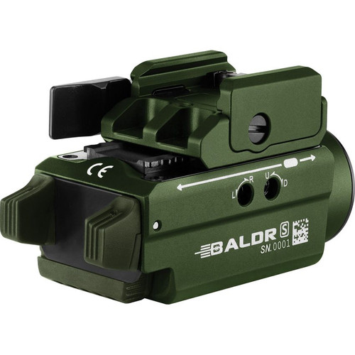 Olight Baldr S - Ultra-compact 800 Lumen White Light And Green Laser, OD Green Olight Baldr S - Ultra-compact 800 Lumen White Light And Green Laser, OD Green