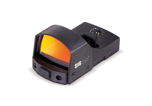 Sig Sauer Airguns AIRREFLEXSIGHT Air Red Dot Reflex - Black, Fits Sig P320 Air Pistol, Windage & Elevation Adjustment, Mounting Plates Included