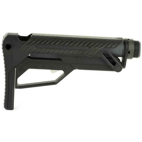 Fortis LA Stock Includes 6 Position Buffer Tube and Fortis QD End Plate - Mil-Spec, Fits AR-15, Black Fortis LA Stock Includes 6 Position Buffer Tube and Fortis QD End Plate - Mil-Spec, Fits AR-15, Black