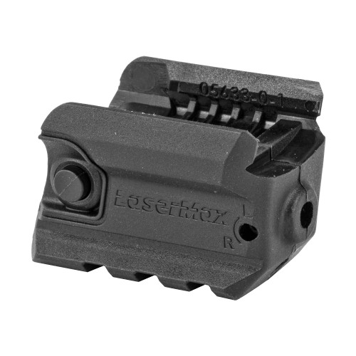 LaserMax Rail Mounted Red Laser for the Ruger SR22, SR9c, SR30c - Black Polymer Construction, Includes Battery