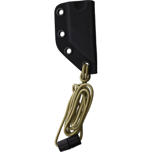 TOPS ALRT Mini Fixed Blade Knife - 1.25" 1095 High Carbon Steel Blade, Kydex Sheath, Paracord Lanyard TOPS ALRT Mini Fixed Blade Knife - 1.25" 1095 High Carbon Steel Blade, Kydex Sheath, Paracord Lanyard