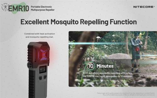 Nitecore EMR10 Rechargeable Mosquito Repeller & Power Bank Nitecore EMR10 Rechargeable Mosquito Repeller & Power Bank