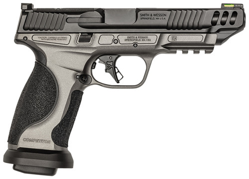 Smith & Wesson 13718 M&P Performance Center M2.0 Competitor 9mm Luger 17+1 5" Black Armornite Steel Barrel