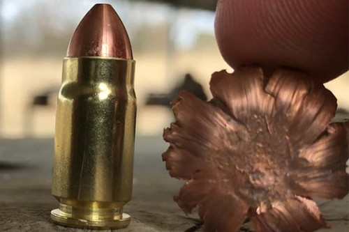 Fort Scott Munitions .357 Sig Tumble Upon Impact (TUI) 95 gr Solid Copper - 20 Rounds per Box Fort Scott Munitions .357 Sig Tumble Upon Impact (TUI) 95 gr Solid Copper - 20 Rounds per Box
