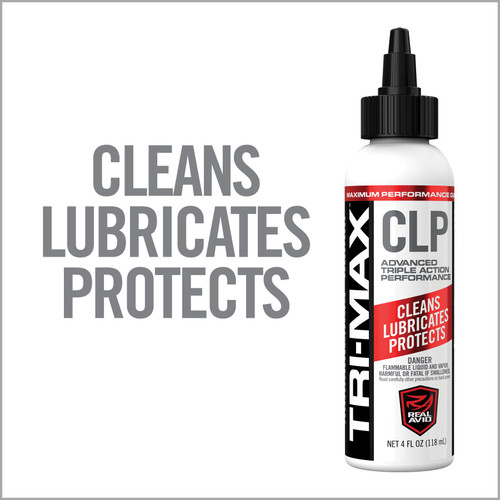 Real Avid TRI-MAX CLP Cleaner and Lubricant - 4oz Squeeze Bottle Real Avid TRI-MAX CLP Cleaner and Lubricant - 4oz Squeeze Bottle
