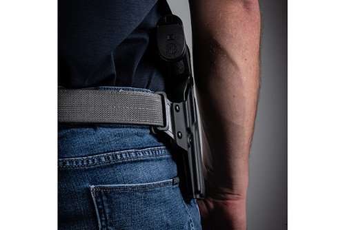 Crucial Concealment Covert OWB Holster - Fits Sig 365 X-Macro, Right Hand, Kydex Construction, Black Crucial Concealment Covert OWB Holster - Fits Sig 365 X-Macro, Right Hand, Kydex Construction, Black