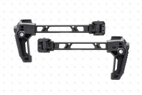Strike Industries FSA Side Folding Stock - 1913 Picatinny Interface, Black Strike Industries FSA Side Folding Stock - 1913 Picatinny Interface, Black