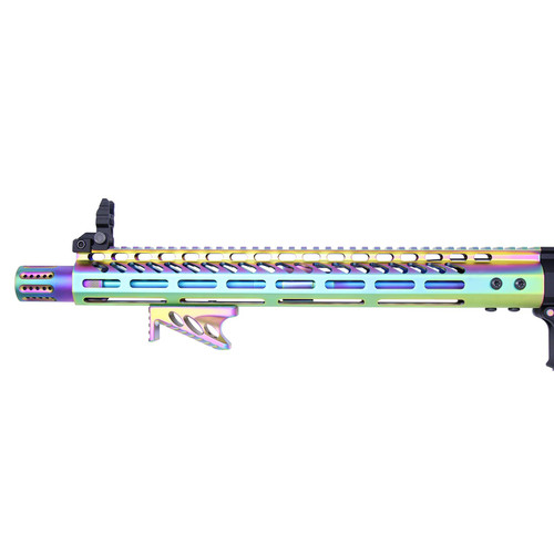 Guntec USA M-LOK Micro Angle Grip - Matte Rainbow PVD Finish Guntec USA M-LOK Micro Angle Grip - Matte Rainbow PVD Finish