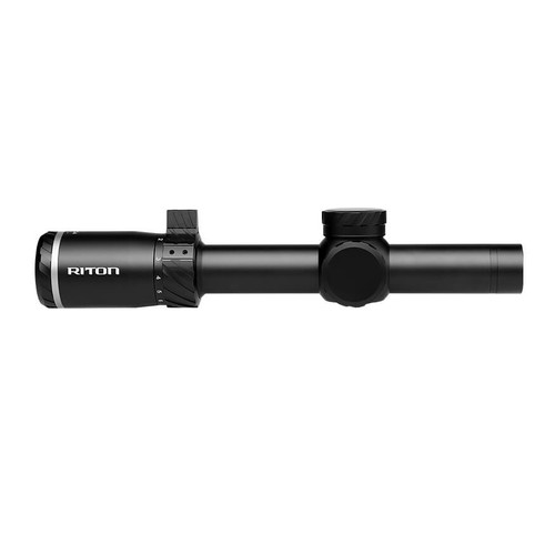 Riton Optics 5 Series Tactix 1-10X24mm Rifle Scope - 3 OT Illuminated Reticle, First Focal Plane, Black Riton Optics 5 Series Tactix 1-10X24mm Rifle Scope - 3 OT Illuminated Reticle, First Focal Plane, Black