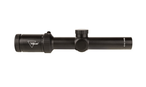 Trijicon Credo HX 1-6x24mm First Focal Plane Riflescope with Green MOA Segmented Circle - 30mm Tube, Satin Black, Low Capped Adjusters Trijicon Credo HX 1-6x24mm First Focal Plane Riflescope with Green MOA Segmented Circle - 30mm Tube, Satin Black, Low Capped Adjusters