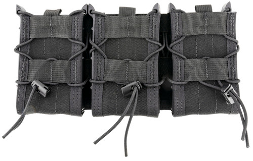 High Speed Gear 45TA00BK TACO Shingle Triple Mag Pouch - Molle, Fits Most Rifle Magazines, Hybrid Kydex and Nylon, Black