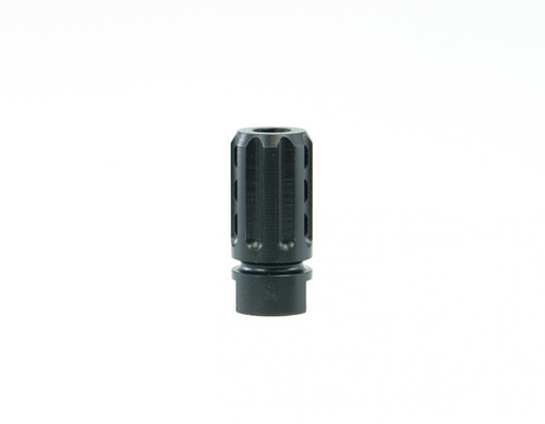 Manticore Arms NightBrake Compensator - Black Finish, Fits 14X1 LH Threads, Features Single Detent Notch Manticore Arms NightBrake Compensator - Black Finish, Fits 14X1 LH Threads, Features Single Detent Notch