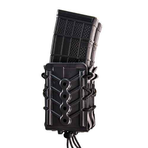 High Speed Gear Polymer Taco X2R Double Magazine Pouch - Molle, Fits Most AR 15 Magazines, Polymer Construction, Black