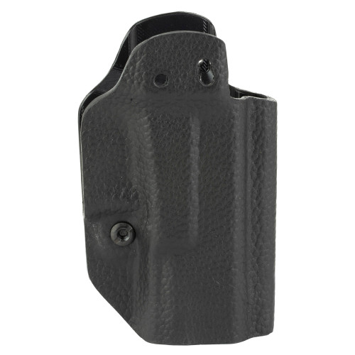 Mission First Tactical Glock 19/23/45 Holster - Hybrid Leather/Boltaron - Appendix - OWB/IWB Holster - Ambidextrous Mission First Tactical Glock 19/23/45 Holster - Hybrid Leather/Boltaron - Appendix - OWB/IWB Holster - Ambidextrous