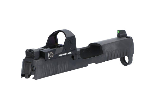 Sig Sauer P320 X-Series 3.6" Slide Assembly - 9mm - w/ ROMEO1PRO 6 MOA - Black Nitron Finish Sig Sauer P320 X-Series 3.6" Slide Assembly - 9mm - w/ ROMEO1PRO 6 MOA - Black Nitron Finish