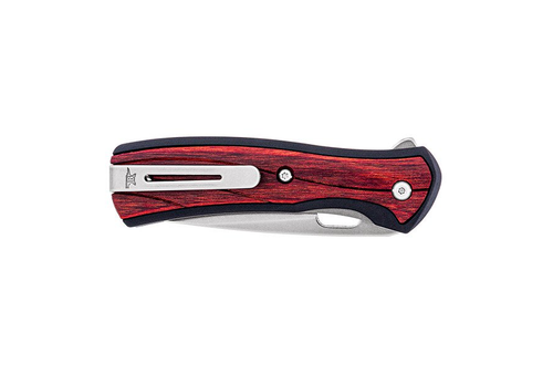 Buck 341 Vantage Avid Small Folding Knife - 2-5/8" 420HC Drop Point Blade, Rosewood Dymondwood Handles - 7834 Buck 341 Vantage Avid Small Folding Knife - 2-5/8" 420HC Drop Point Blade, Rosewood Dymondwood Handles - 7834