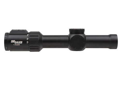 Sig Sauer EASY6TBDX 1-6X24MM Rifle Scope  - 30mm Main Tube, Second Focal Plane, BDX Digital DEV-L Ballistic Reticle W/194 LEDS, Matte Black Finish Sig Sauer EASY6TBDX 1-6X24MM Rifle Scope  - 30mm Main Tube, Second Focal Plane, BDX Digital DEV-L Ballistic Reticle W/194 LEDS, Matte Black Finish