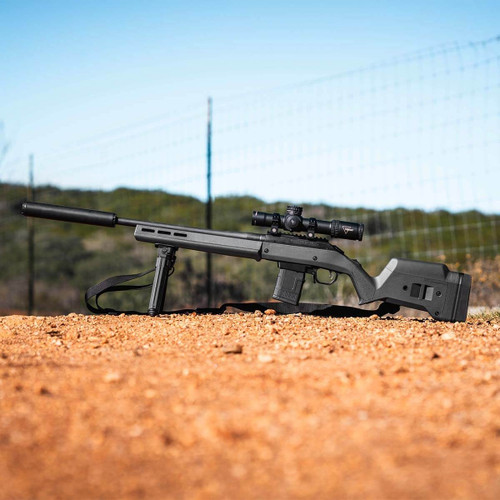Magpul Hunter American Stock – Ruger American Short Action, STANAG Magazine Well, Black Magpul Hunter American Stock – Ruger American Short Action, STANAG Magazine Well, Black