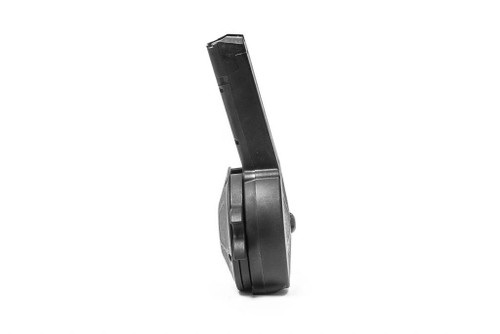 KCI USA 9MM 50 Round Gen 2 Drum Magazine - 9MM, 50 Rounds, For Glock 17/19/26, Black KCI USA 9MM 50 Round Gen 2 Drum Magazine - 9MM, 50 Rounds, For Glock 17/19/26, Black