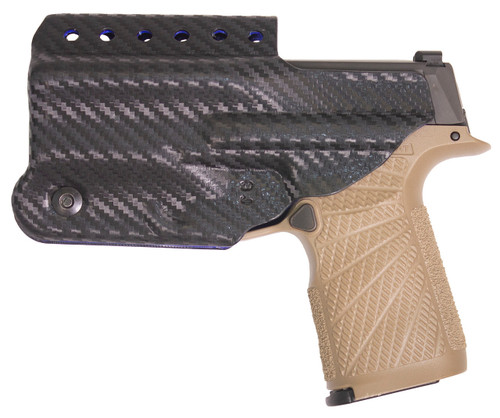 DeSantis Gunhide Persuade IWB Holster - Fits S&W M&P Shield 9/40/Plus, Right Hand, Carbon Fiber Finish Kydex DeSantis Gunhide Persuade IWB Holster - Fits S&W M&P Shield 9/40/Plus, Right Hand, Carbon Fiber Finish Kydex