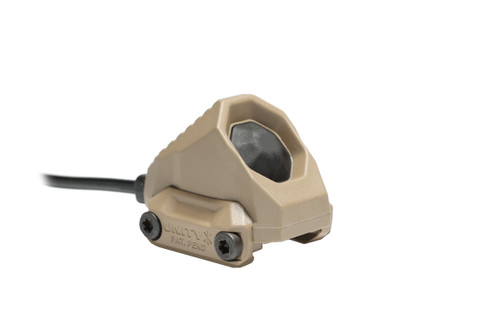 Unity Tactical AXON SL Single Button Remote Switch for Crane Laser - Fits Picatinny, FDE Unity Tactical AXON SL Single Button Remote Switch for Crane Laser - Fits Picatinny, FDE