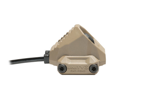 Unity Tactical AXON SL Single Button Remote Switch for for Surefire - Fits Picatinny, FDE Unity Tactical AXON SL Single Button Remote Switch for for Surefire - Fits Picatinny, FDE