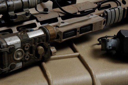 Unity Tactical TAPS Sync Pressure Switch For Surefire Tail Caps And LA-23/PEQ (NGAL) Only - Mounts to Picatinny, M-LOK or KeyMod, Flat Dark Earth Unity Tactical TAPS Sync Pressure Switch For Surefire Tail Caps And LA-23/PEQ (NGAL) Only - Mounts to Picatinny, M-LOK or KeyMod, Flat Dark Earth