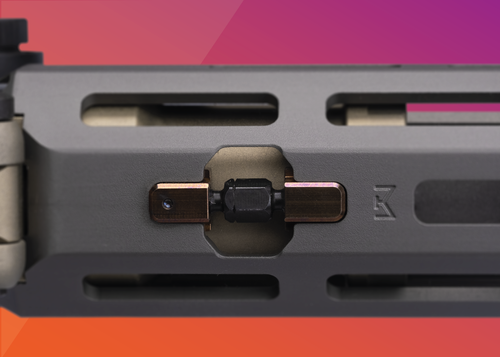 Q LLC Turnbuckle Assembly - Fits Honey Badger Rail, Silver and Black