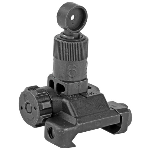 Knights Armament Folding Micro Rear Sight - 200-600 Meter Adjustable Knights Armament Folding Micro Rear Sight - 200-600 Meter Adjustable