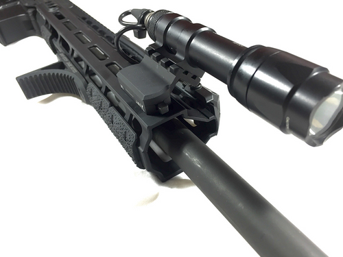 Kinetic Development Group Kinect M-LOK Surefire Offset Mount - Black Kinetic Development Group Kinect M-LOK Surefire Offset Mount - Black