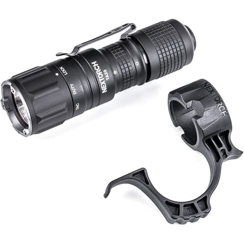 NexTorch TA20 Portable Tri-Setting Tactical Flashlight - USB-C Rechargeable, 1000 Lumens, Black NexTorch TA20 Portable Tri-Setting Tactical Flashlight - USB-C Rechargeable, 1000 Lumens, Black