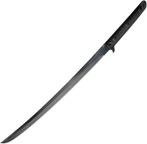 APOC Survival Wakizashi - 28.25" OAL, 18.5" 9260 Steel Blade, Black G10 Handles APOC Survival Wakizashi - 28.25" OAL, 18.5" 9260 Steel Blade, Black G10 Handles