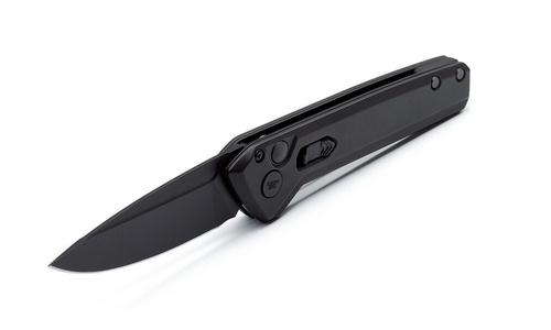 Buck 838 Deploy Blackout AUTO Folding Knife - 3.25" S35VN Armor Black Cerakote Drop Point Blade, Black Aluminum Handles - 13538 Buck 838 Deploy Blackout AUTO Folding Knife - 3.25" S35VN Armor Black Cerakote Drop Point Blade, Black Aluminum Handles - 13538