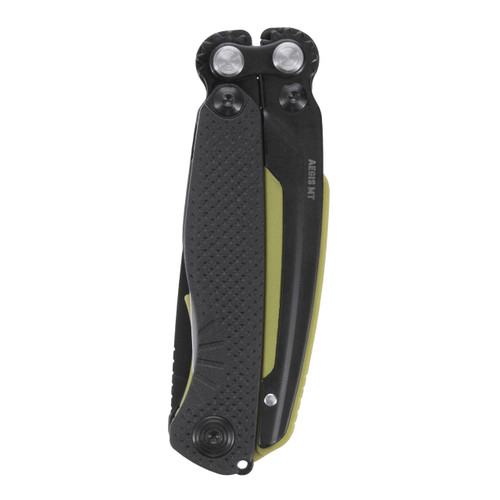 Sog AEGIS MT - BLACK + MOSS Multitool - 5 Total Tools, 440C Blade Steel, GRN Handle Sog AEGIS MT - BLACK + MOSS Multitool - 5 Total Tools, 440C Blade Steel, GRN Handle