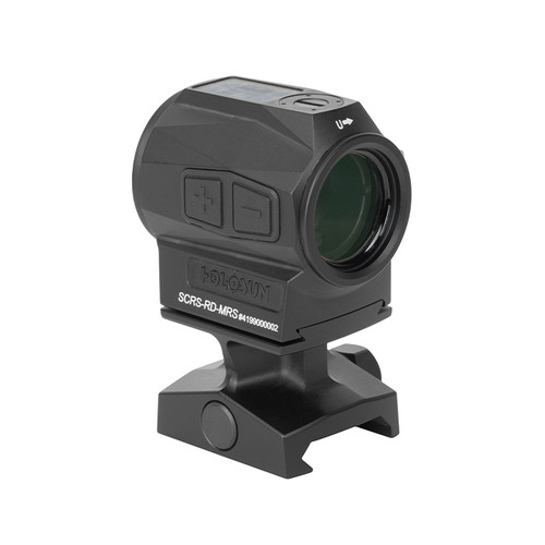 Holosun SCRS-RD-MRS Red Dot Sight - Fits 509T Footprint, Red Ring & 2 MOA Dot, Matte Black Finish, Black, Solar with 2032 Battery Holosun SCRS-RD-MRS Red Dot Sight - Fits 509T Footprint, Red Ring & 2 MOA Dot, Matte Black Finish, Black, Solar with 2032 Battery