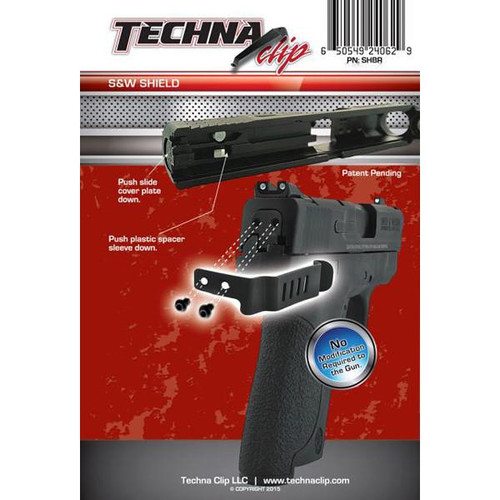 Techna Clip S&W Shield Right Hand SHBR Techna Clip S&W Shield Right Hand SHBR