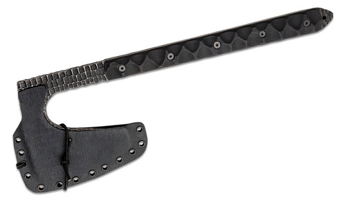 Stroup Knives Viking Tomahawk - 1095 High Carbon Steel, Black G10 Handle Scale, Kydex Sheath Stroup Knives Viking Tomahawk - 1095 High Carbon Steel, Black G10 Handle Scale, Kydex Sheath
